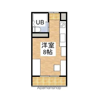 ステュディオ【2階】の間取り