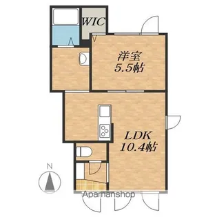 MILCH18【1階】の間取り