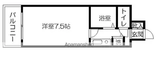 トーカン大江キャステール【704号室】の間取り
