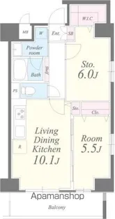 ベル エポック【3階】の間取り