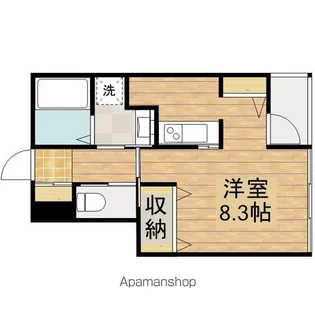 THE PLAZA東上町【2階】の間取り
