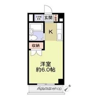 エステートピア・ルリ【1階】の間取り