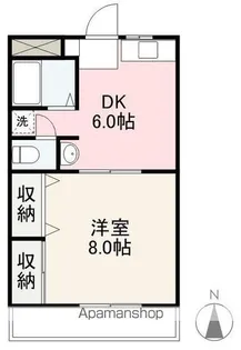 ドリームタカオ【2階】の間取り