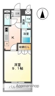 ピア・ルミナス【2階】の間取り