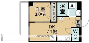 TERASU仙台【112号室】の間取り
