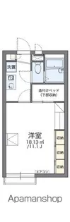 レオパレス波岡【2階】の間取り