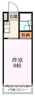 コート黄檗【206号室】の間取り