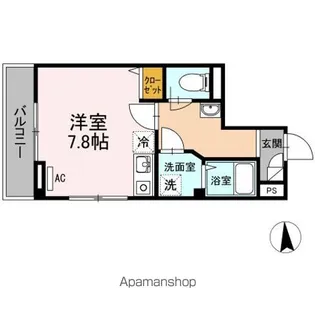 リヴェール狸穴【2階】の間取り