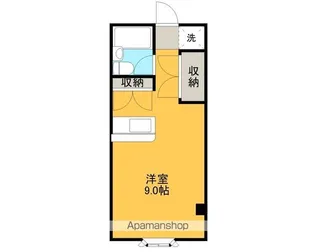 エルシオン宮田【203号室】の間取り