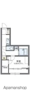 レオパレス飛躍館【101号室】の間取り