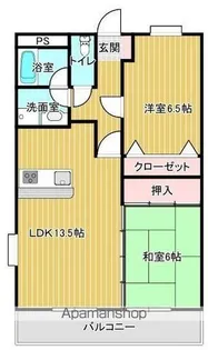 コーナス木太【3階】の間取り