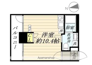 TI−KAWASAKI【9階】の間取り