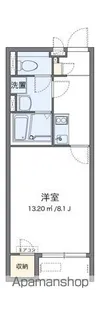 クレイノアストライア【208号室】の間取り