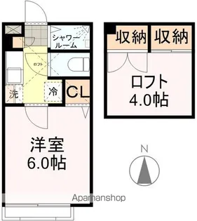 メゾン・ド・ジュンⅣB【103号室】の間取り