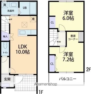 ルミエール MH【2階】の間取り