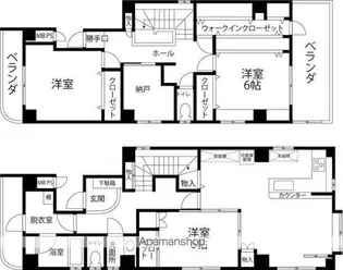 イーグルテラス【2階】の間取り