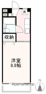プレアール仏生山Ⅰ Ⅱ【4階】の間取り