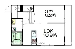 ドムスNY・杉並【303号室】の間取り