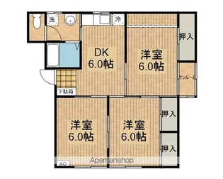 クオリティあいわ【202号室】の間取り