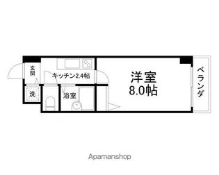 エムアイ・キャッスル【2階】の間取り