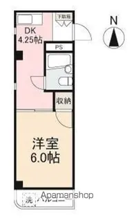 白川ハイツ【3階】の間取り