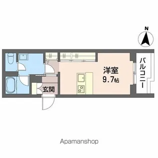 ラ カンタービレ【1階】の間取り