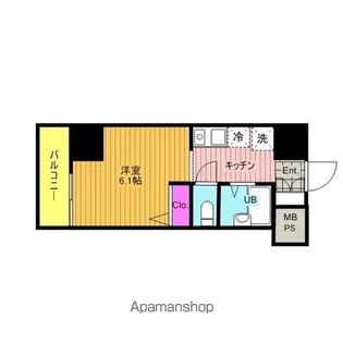 ラグジュアリーガーデン東松戸【11階】の間取り