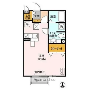 TXハイム【102号室】の間取り