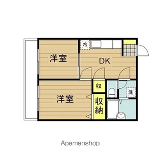 ファミリー戸田【3階】の間取り