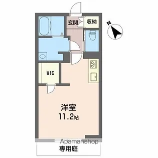 シャーメゾンソルテ A棟【1階】の間取り