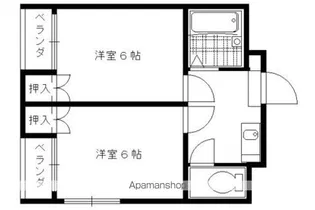 STABLE西賀茂II【302号室】の間取り