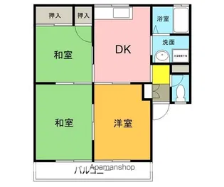 メゾン栄谷Ⅱ【2階】の間取り