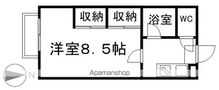 ファーストハイム東和田【106号室】の間取り
