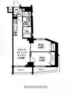 ティモーネ プレミアム東十条【3階】の間取り