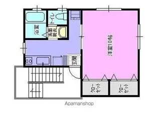 シャトレー茅ヶ崎【2階】の間取り