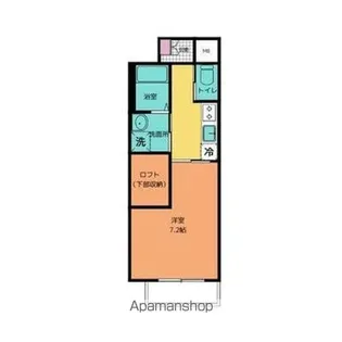 GRAND JADE中央町【405号室】の間取り
