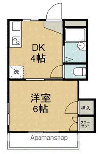 メープルコート【3C号室】の間取り