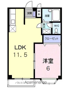 ピュアハイム【2階】の間取り