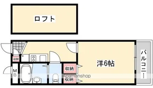 牧野マンション【1階】の間取り