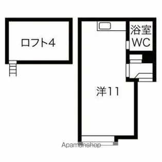 ピュアハウス【202号室】の間取り
