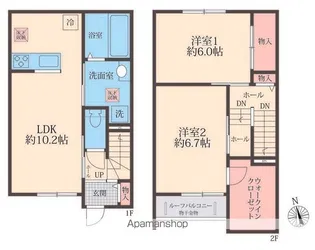 BLOOM COURT【1階】の間取り
