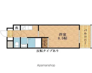 スプランディッド京橋EAST【5階】の間取り