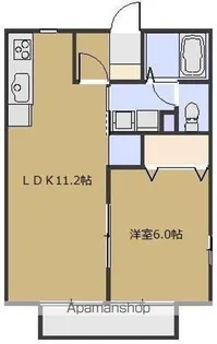 ロジュマン【105号室号室】の間取り
