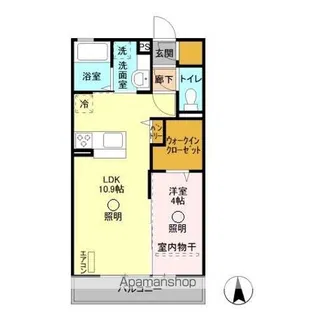 LOBELLIA TORO Ⅰ【2階】の間取り