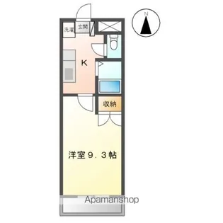 プレジデント岩沼【3階】の間取り