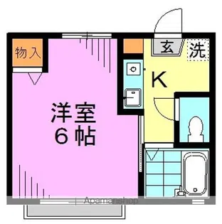 サニーガーデン【2階】の間取り