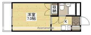 パレグレース仁保【406号室】の間取り