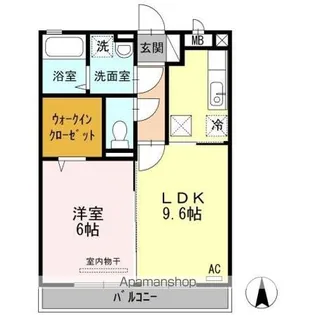 i・パラッツオ【1階】の間取り