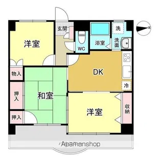 マキシムIK8【3階】の間取り