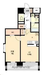 レジディア榴岡 ウエスト棟【5階】の間取り